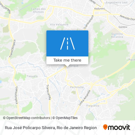 Rua José Policarpo Silveira map