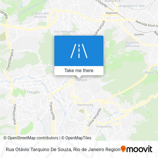 Rua Otávio Tarquino De Souza map