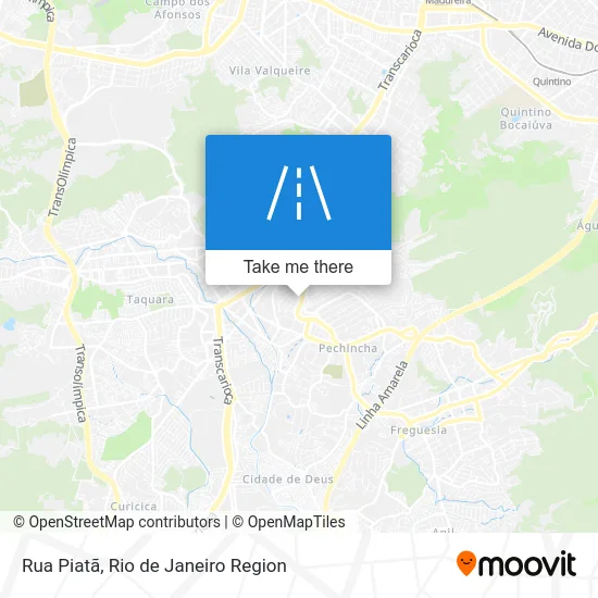 Rua Piatã map