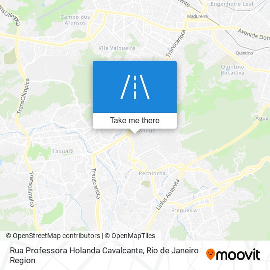 Rua Professora Holanda Cavalcante map