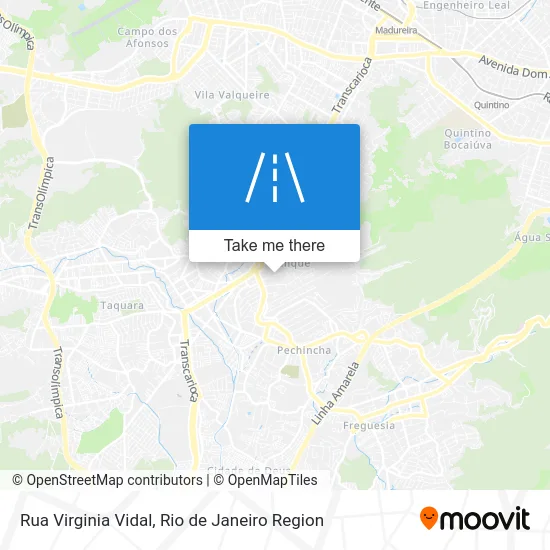 Rua Virginia Vidal map