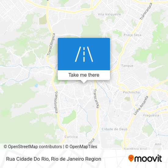 Rua Cidade Do Rio map