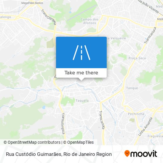 Rua Custódio Guimarães map