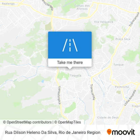Rua Dilson Heleno Da Silva map