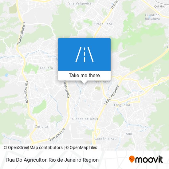 Rua Do Agricultor map