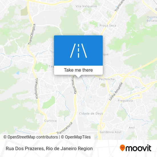 Rua Dos Prazeres map