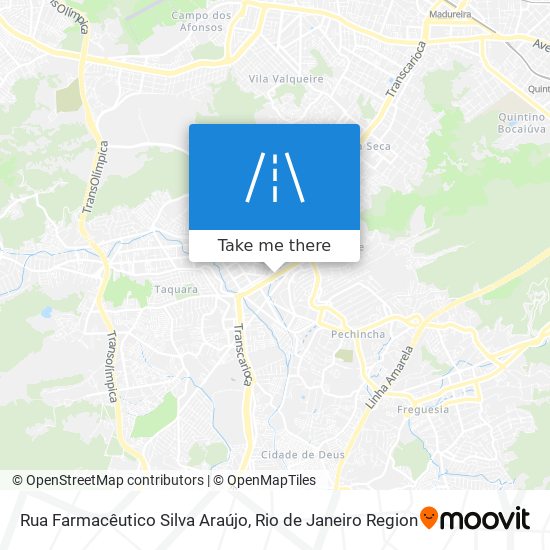 Rua Farmacêutico Silva Araújo map