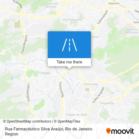 Rua Farmacêutico Silva Araújo map