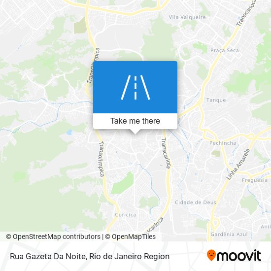 Rua Gazeta Da Noite map