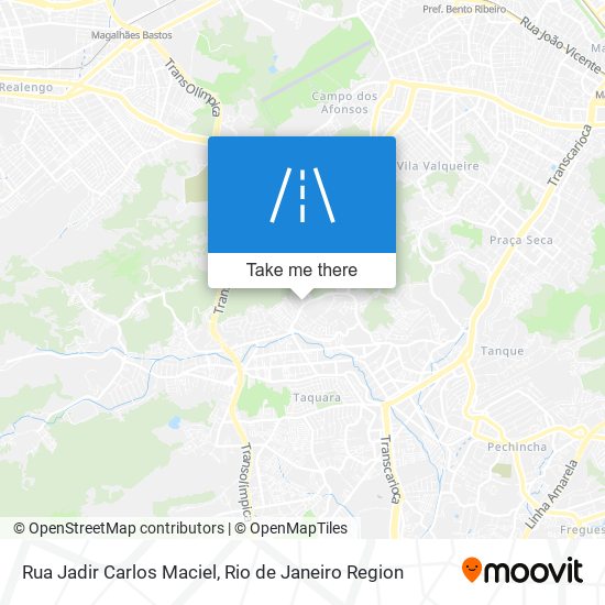 Rua Jadir Carlos Maciel map