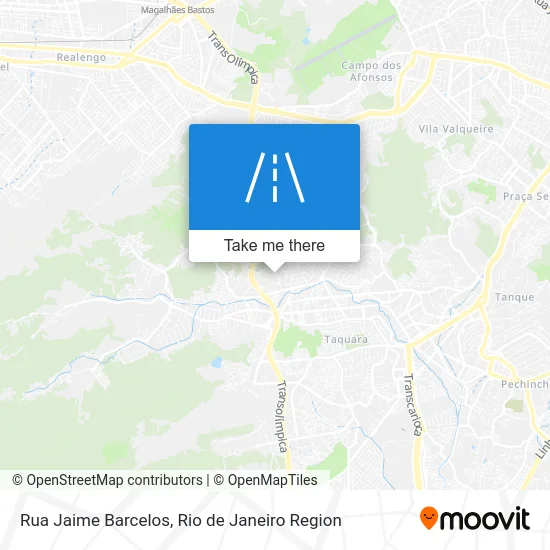 Rua Jaime Barcelos map
