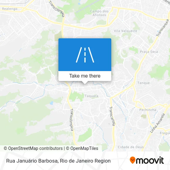 Rua Januário Barbosa map