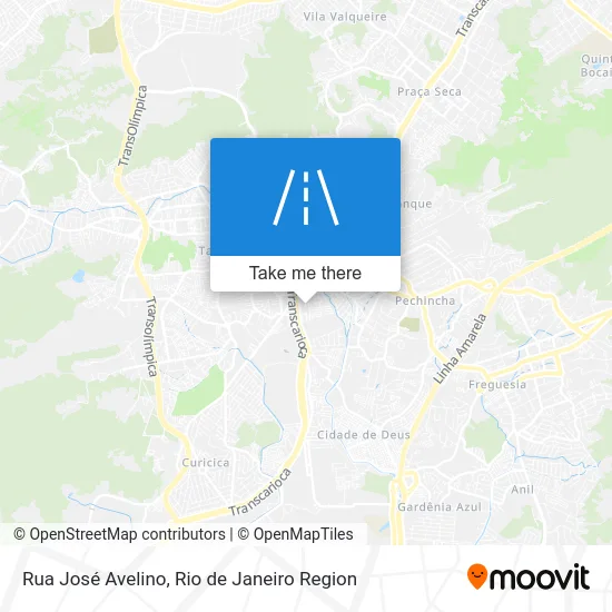 Rua José Avelino map