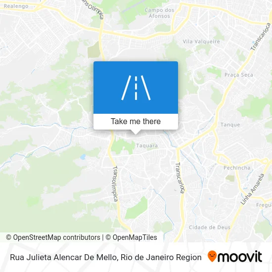 Rua Julieta Alencar De Mello map