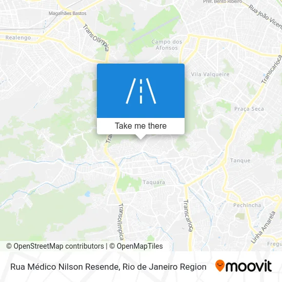Rua Médico Nilson Resende map