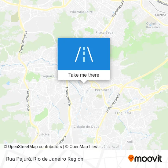 Rua Pajurá map