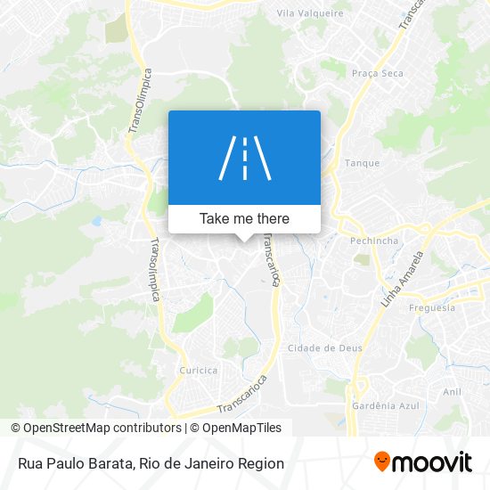 Rua Paulo Barata map