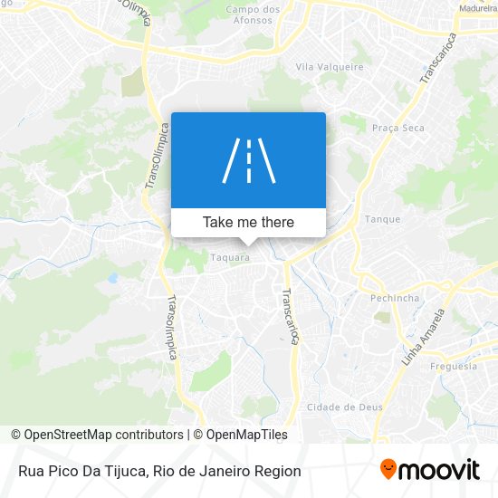 Rua Pico Da Tijuca map