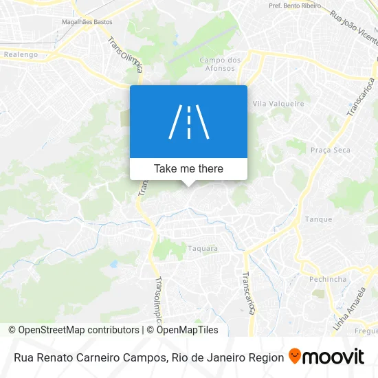 Rua Renato Carneiro Campos map