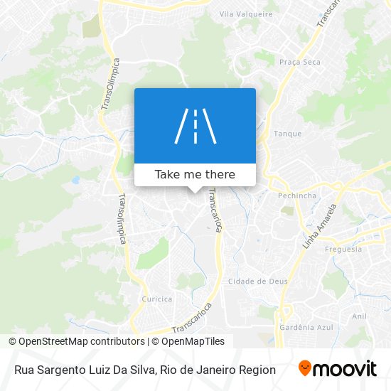 Rua Sargento Luiz Da Silva map