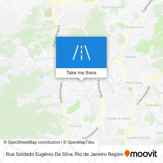 Rua Soldado Eugênio Da Silva map