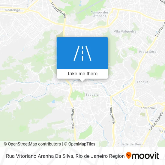 Rua Vitoriano Aranha Da Silva map