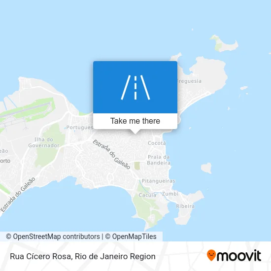 Rua Cícero Rosa map