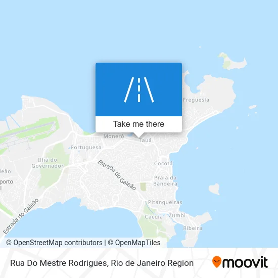 Rua Do Mestre Rodrigues map