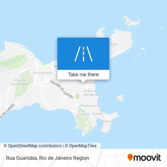 Rua Guariúba map