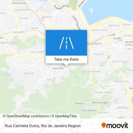 Rua Carmela Dutra map