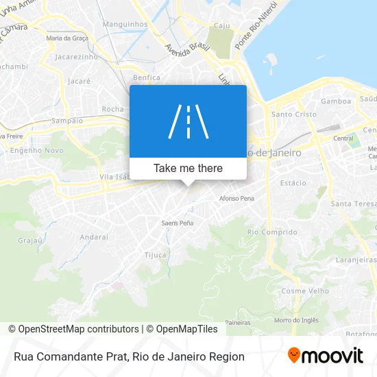 Rua Comandante Prat map