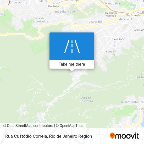 Rua Custódio Correia map