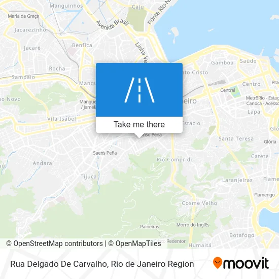 Rua Delgado De Carvalho map