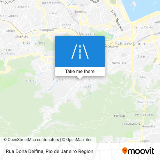 Rua Dona Delfina map