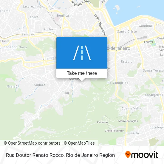Rua Doutor Renato Rocco map
