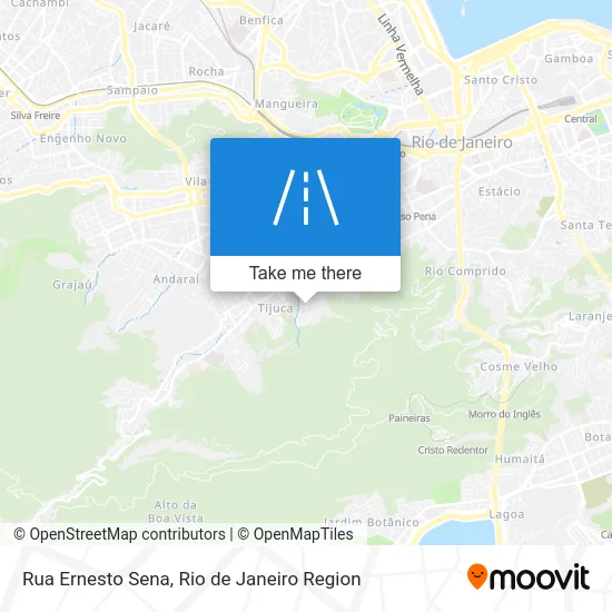 Rua Ernesto Sena map