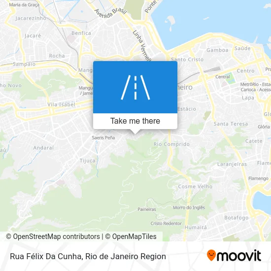 Rua Félix Da Cunha map