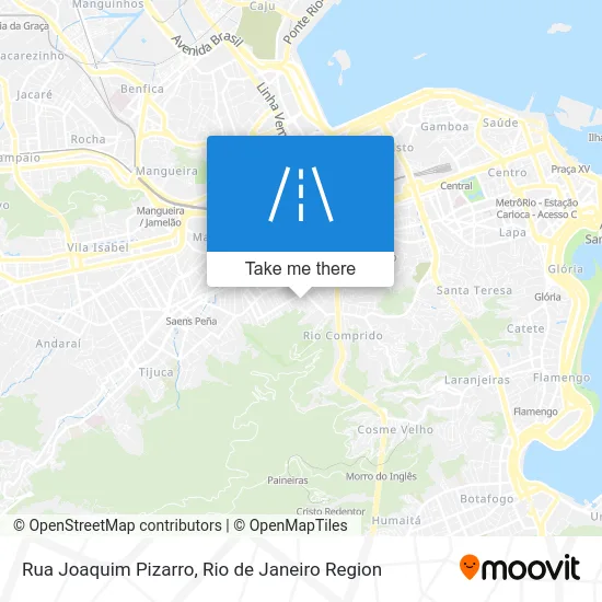 Rua Joaquim Pizarro map