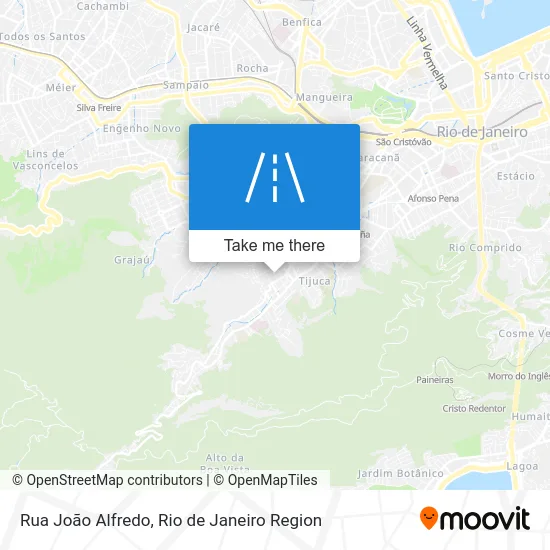 Rua João Alfredo map