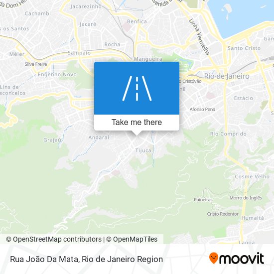 Mapa Rua João Da Mata