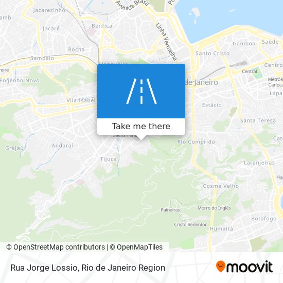 Mapa Rua Jorge Lossio