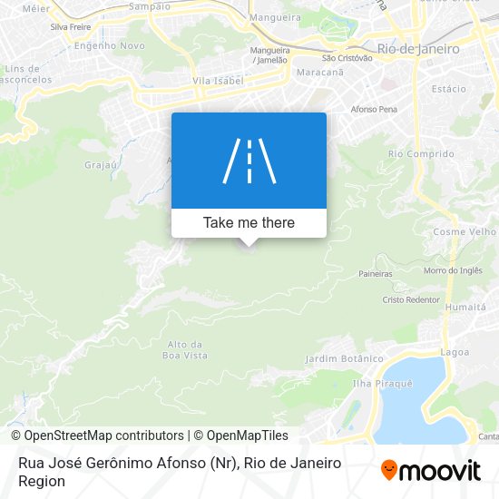 Rua José Gerônimo Afonso (Nr) map
