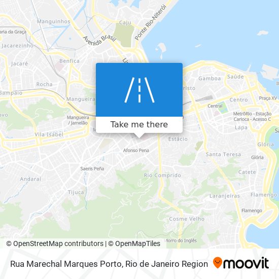 Rua Marechal Marques Porto map