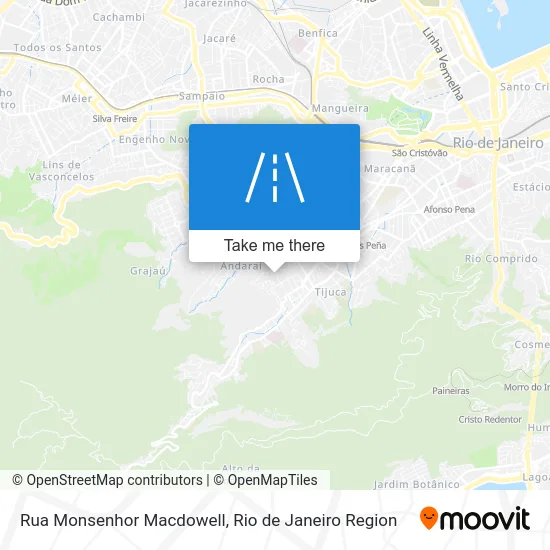 Rua Monsenhor Macdowell map