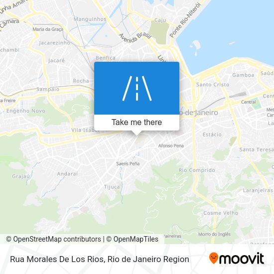 Rua Morales De Los Rios map