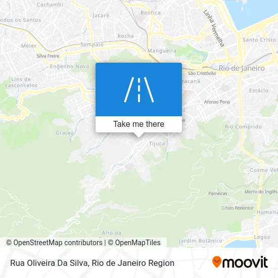 Rua Oliveira Da Silva map