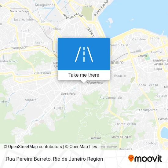 Rua Pereira Barreto map