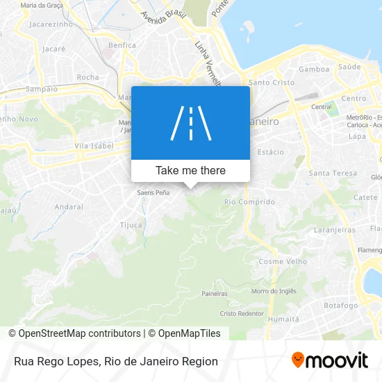 Rua Rego Lopes map