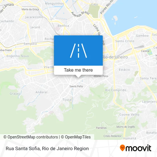 Rua Santa Sofia map