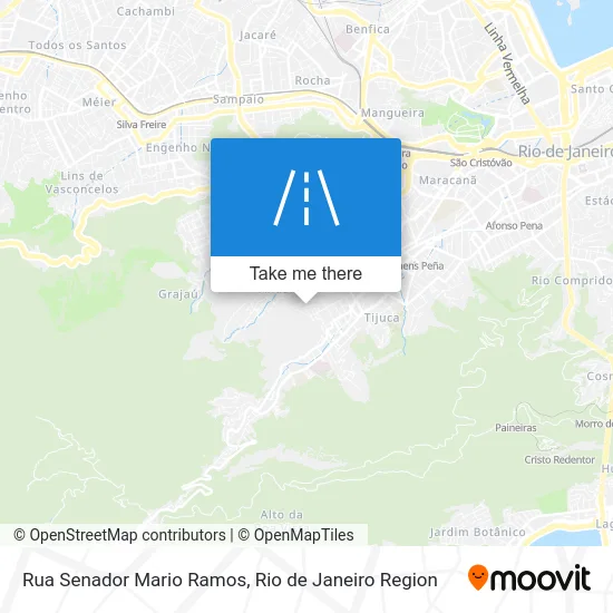 Rua Senador Mario Ramos map